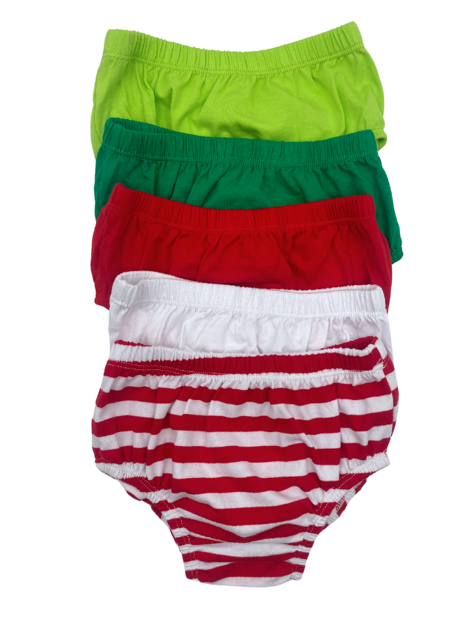 Christmas colors soft Baby Diaper cover - beecutebaby