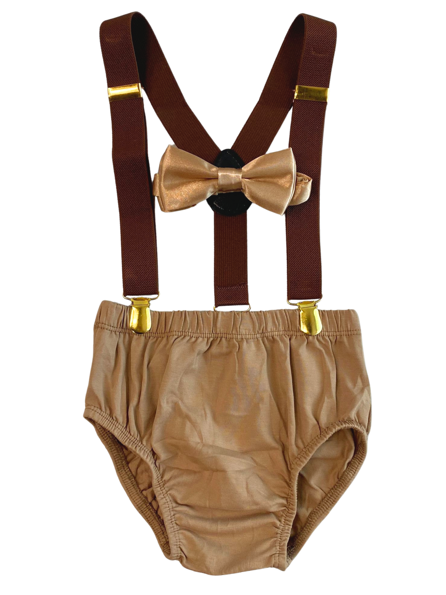 Tan and Brown Cake Smash Set - beecutebaby