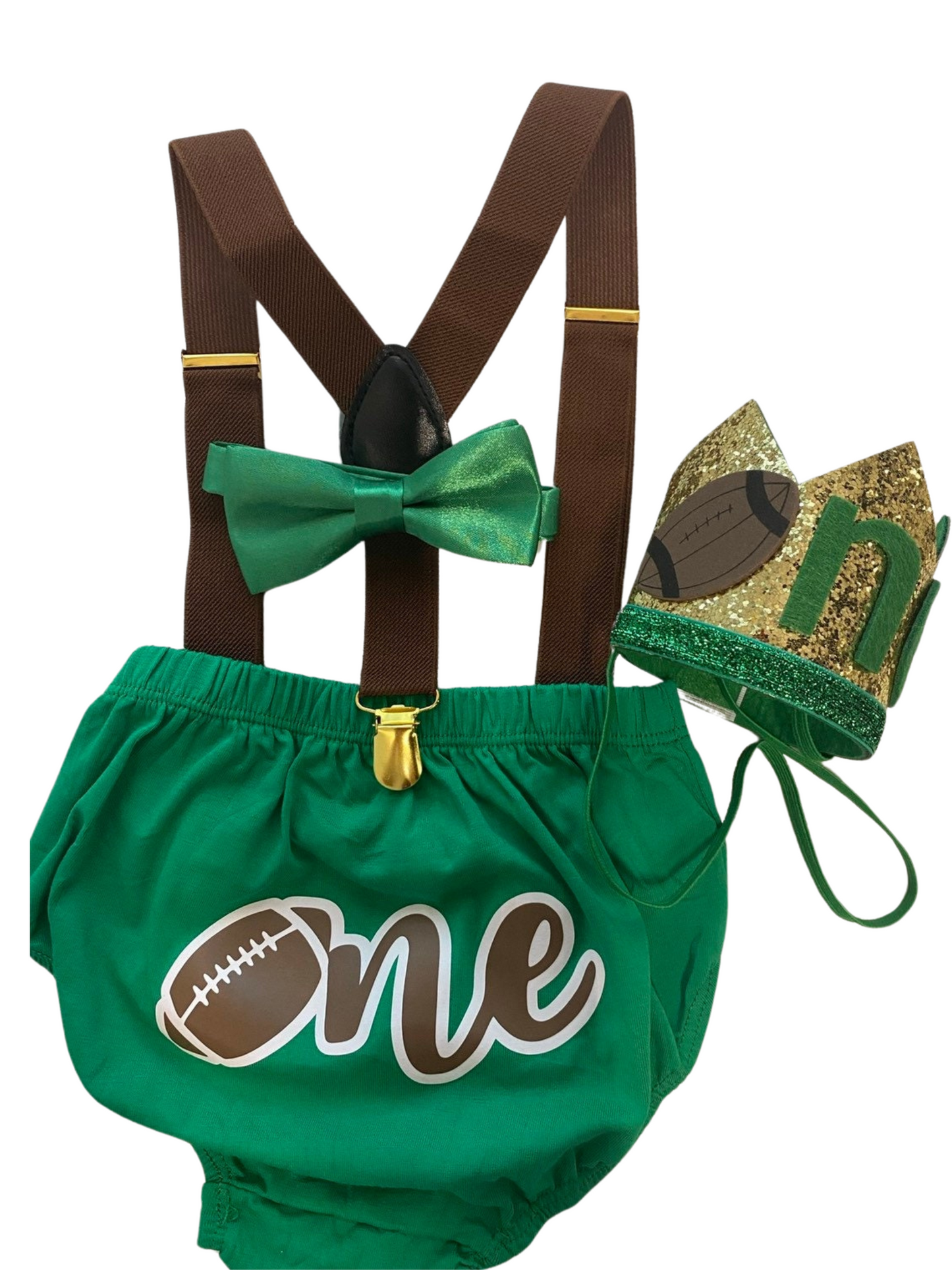 Football Cake Smash Outfit