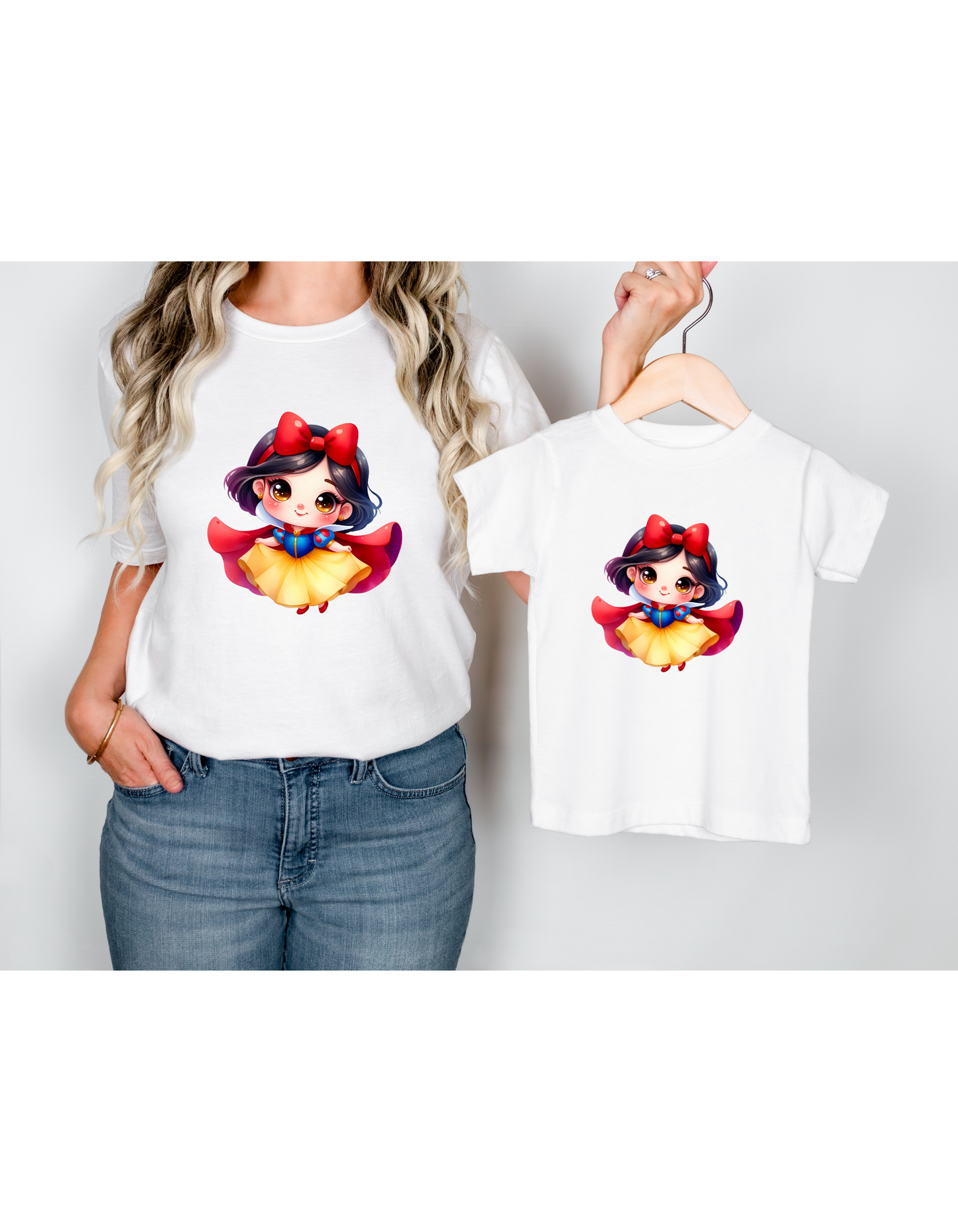 Disney Princess Mama and Daughter Matching Shirts - beecutebaby