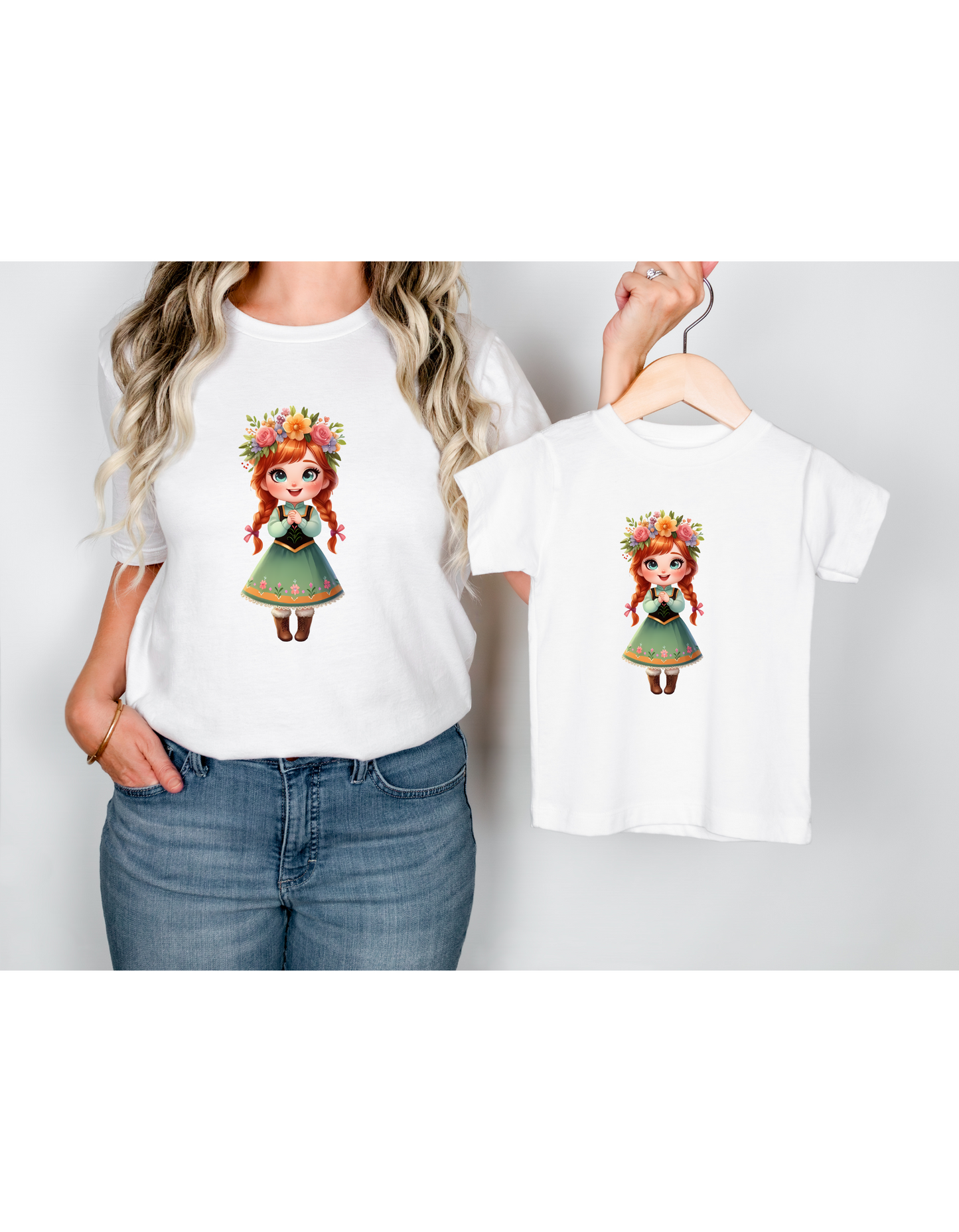 Disney Princess Mama and Daughter Matching Shirts - beecutebaby