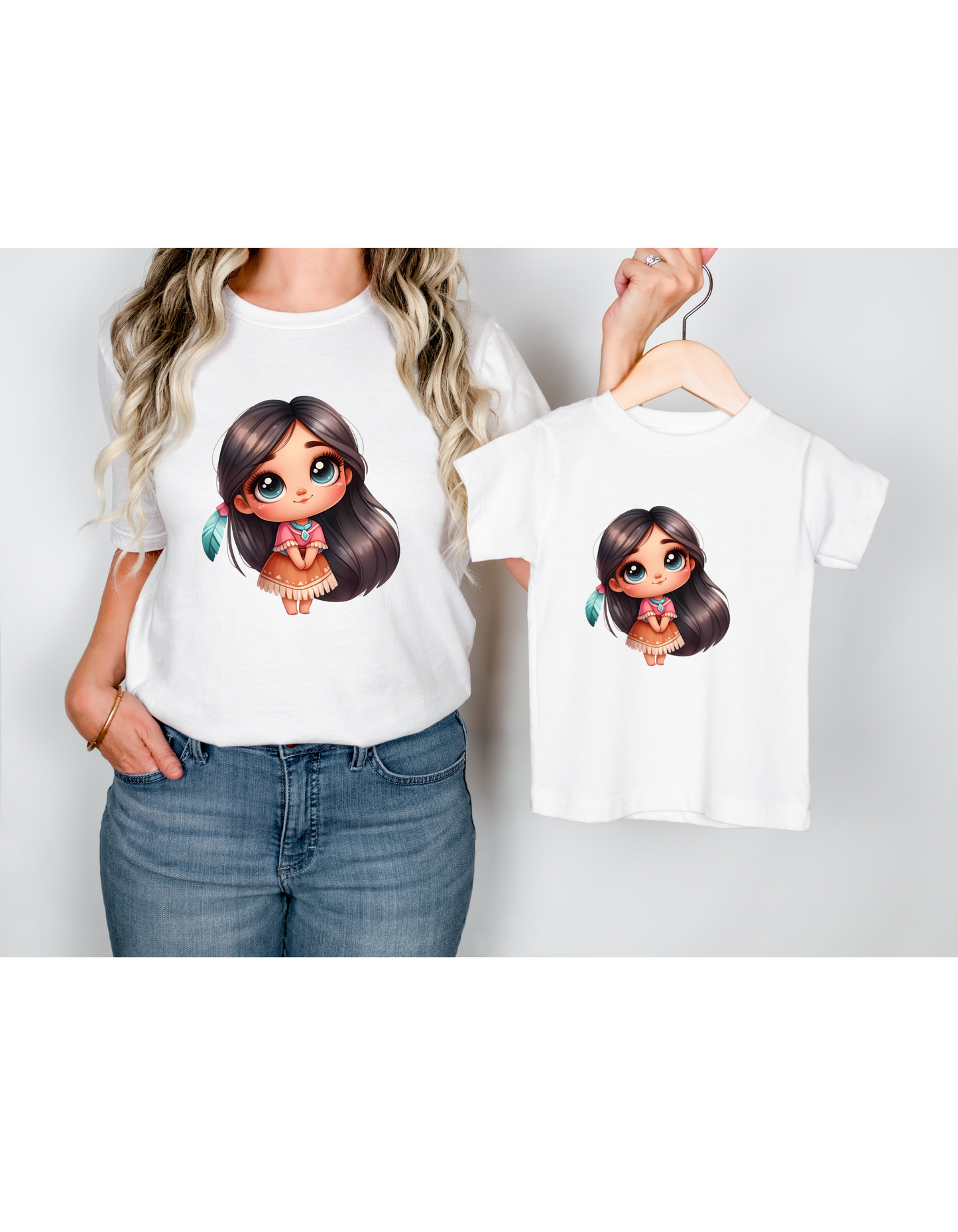 Disney Princess Mama and Daughter Matching Shirts - beecutebaby