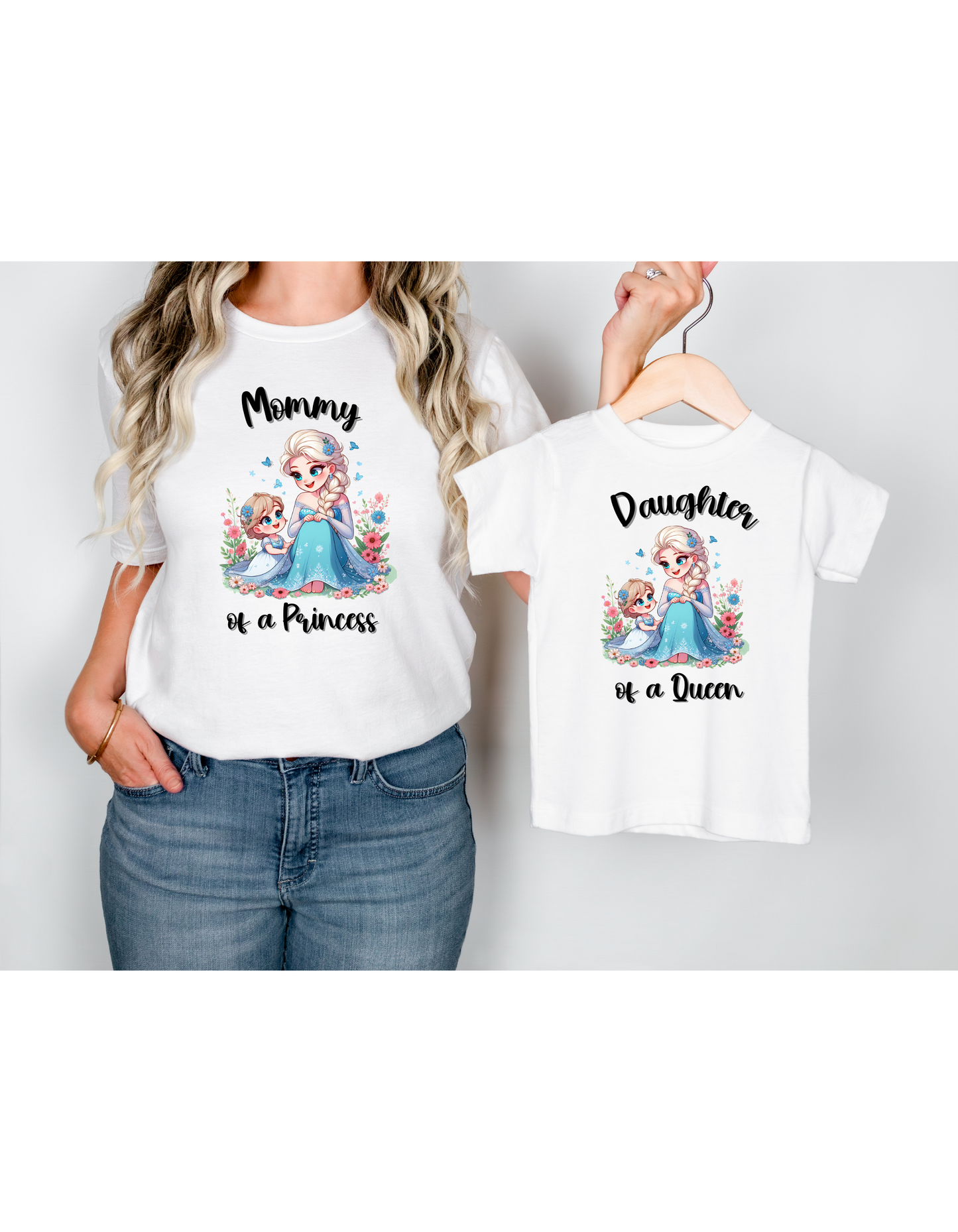 Disney Princess Mama and Daughter Matching Shirts - beecutebaby