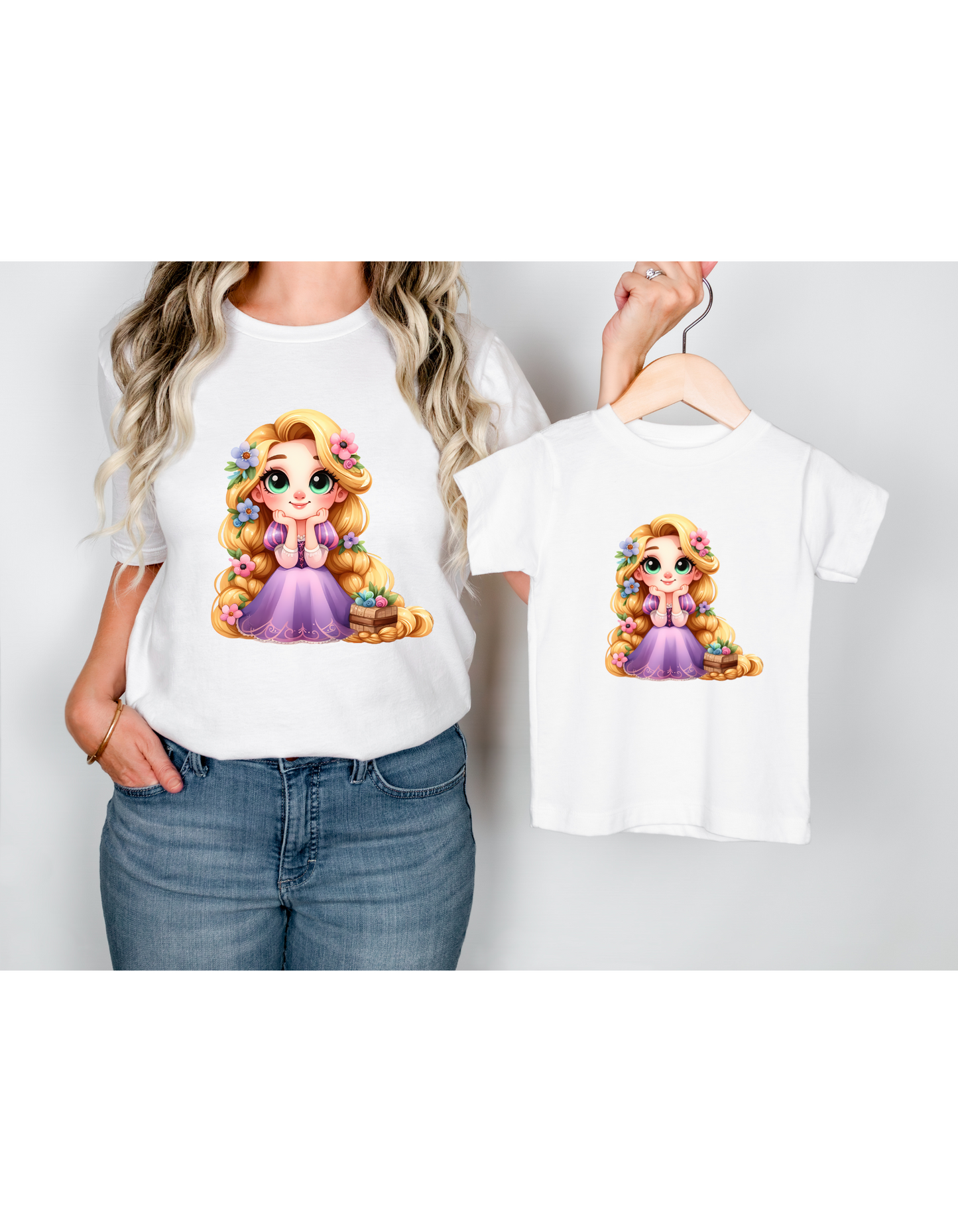 Disney Princess Mama and Daughter Matching Shirts - beecutebaby