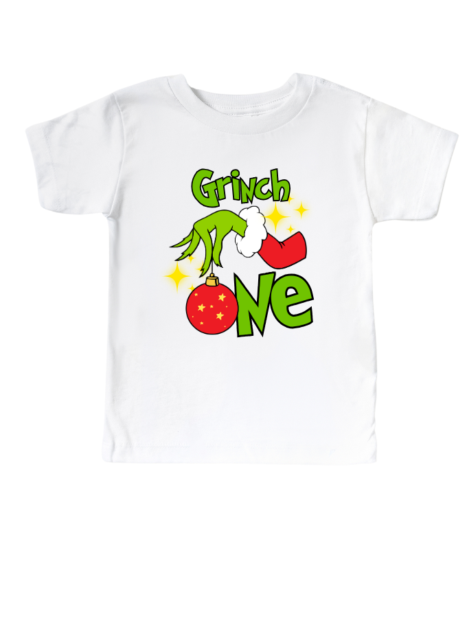 Grinch One toddler baby t-shirt. - beecutebaby