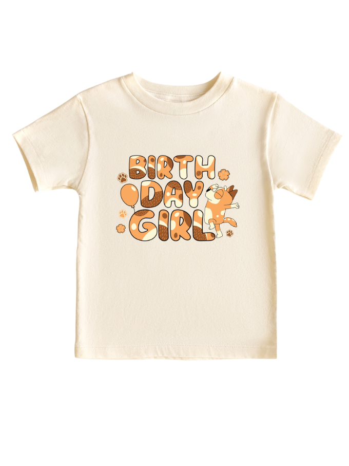 Birthday girl toddler Bingo t-shirt, Disney trip toddler baby t-shirt, Girl birthday t-shirt. - beecutebaby