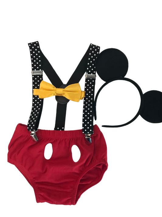 Mickey theme  Cake Smash Set - beecutebaby