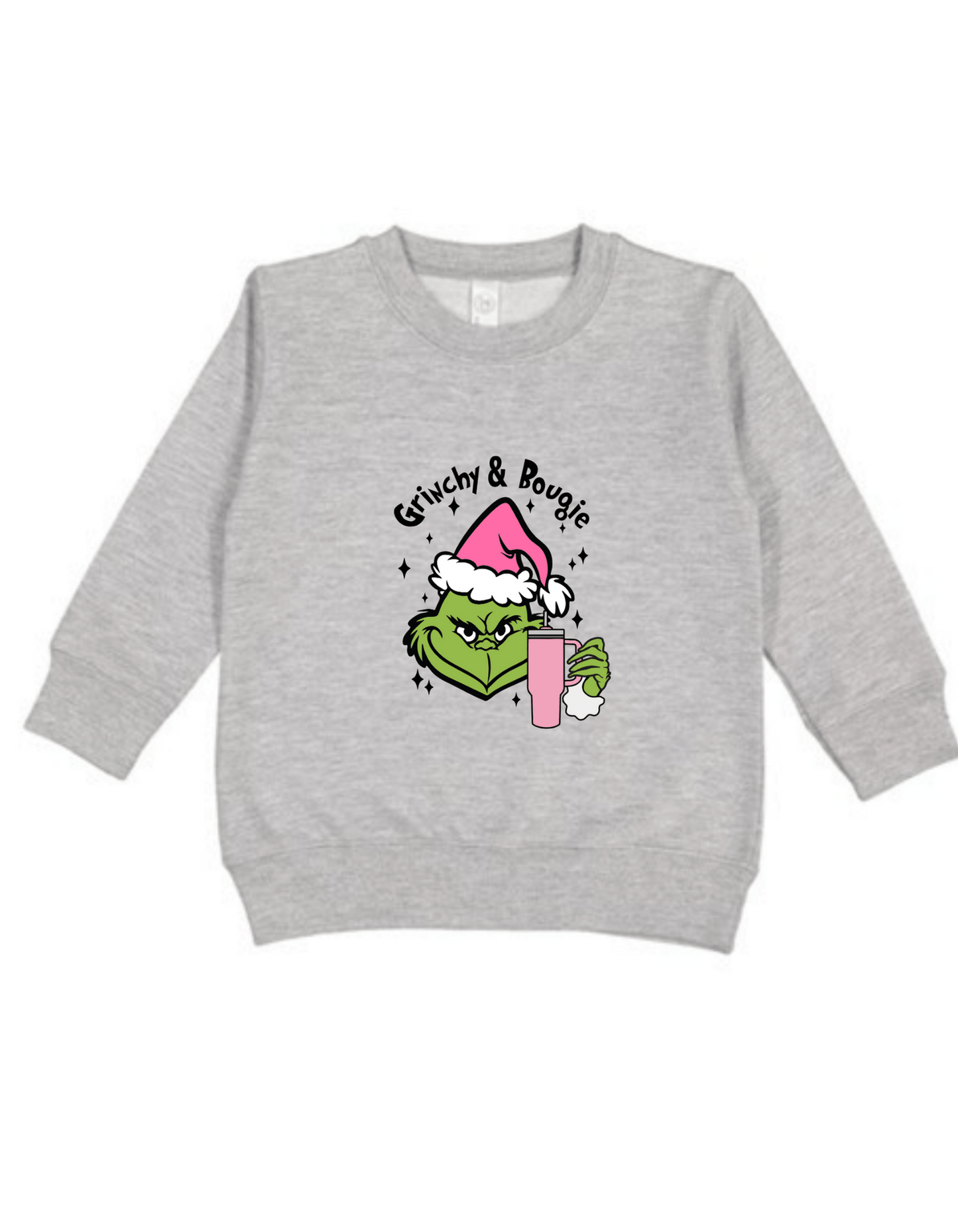 Toddler Elf Christmas Casual Cotton Hoodie Heather Gray variety of design