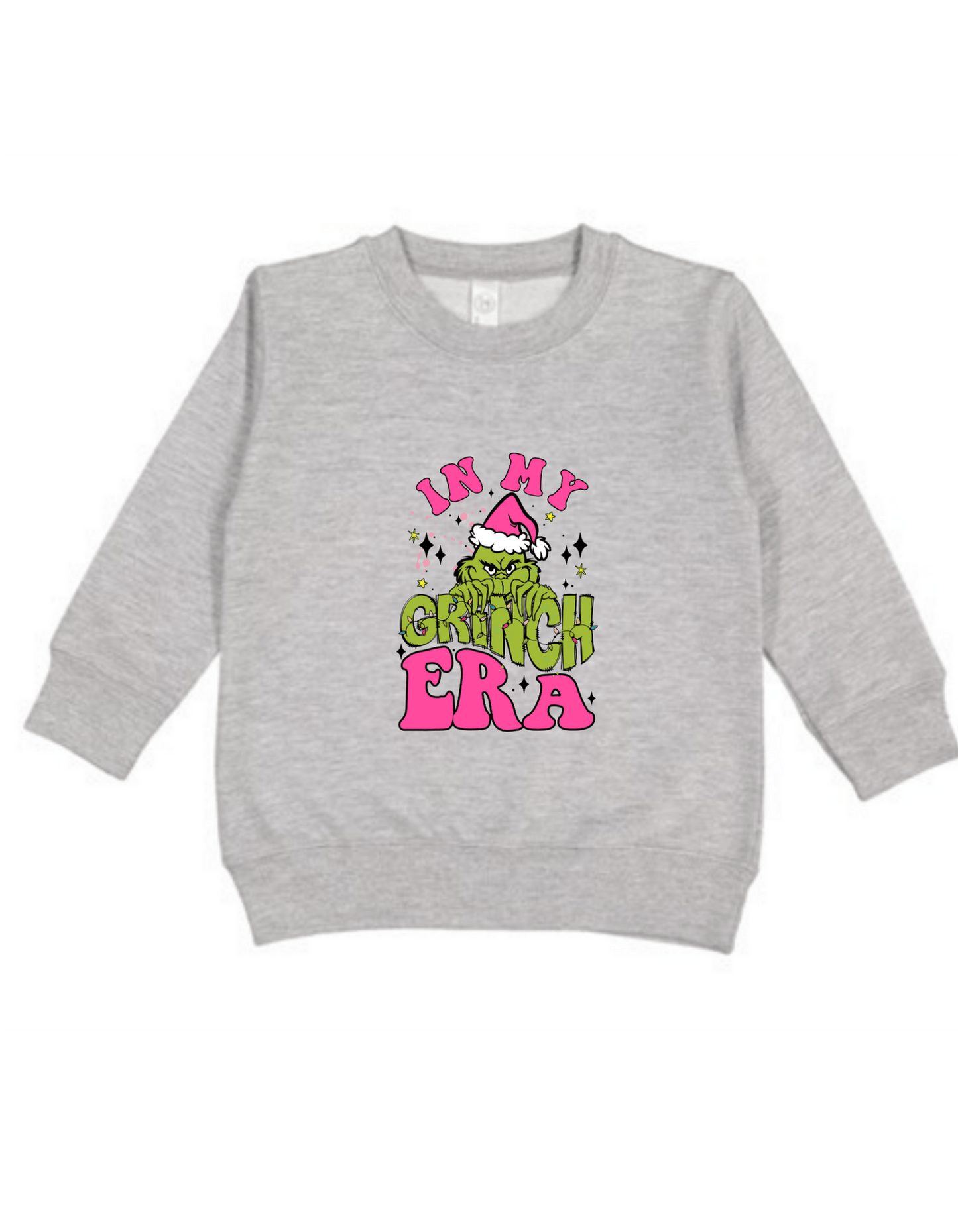 Toddler Elf Christmas Casual Cotton Hoodie Heather Gray variety of design