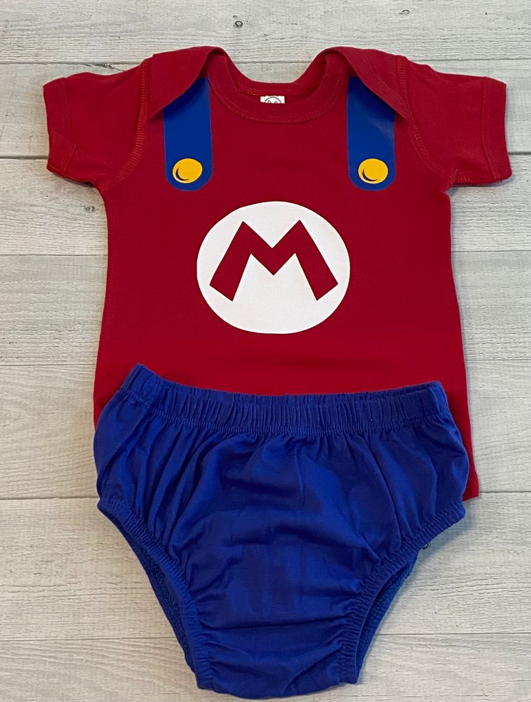 Mario Baby Boy costume - beecutebaby