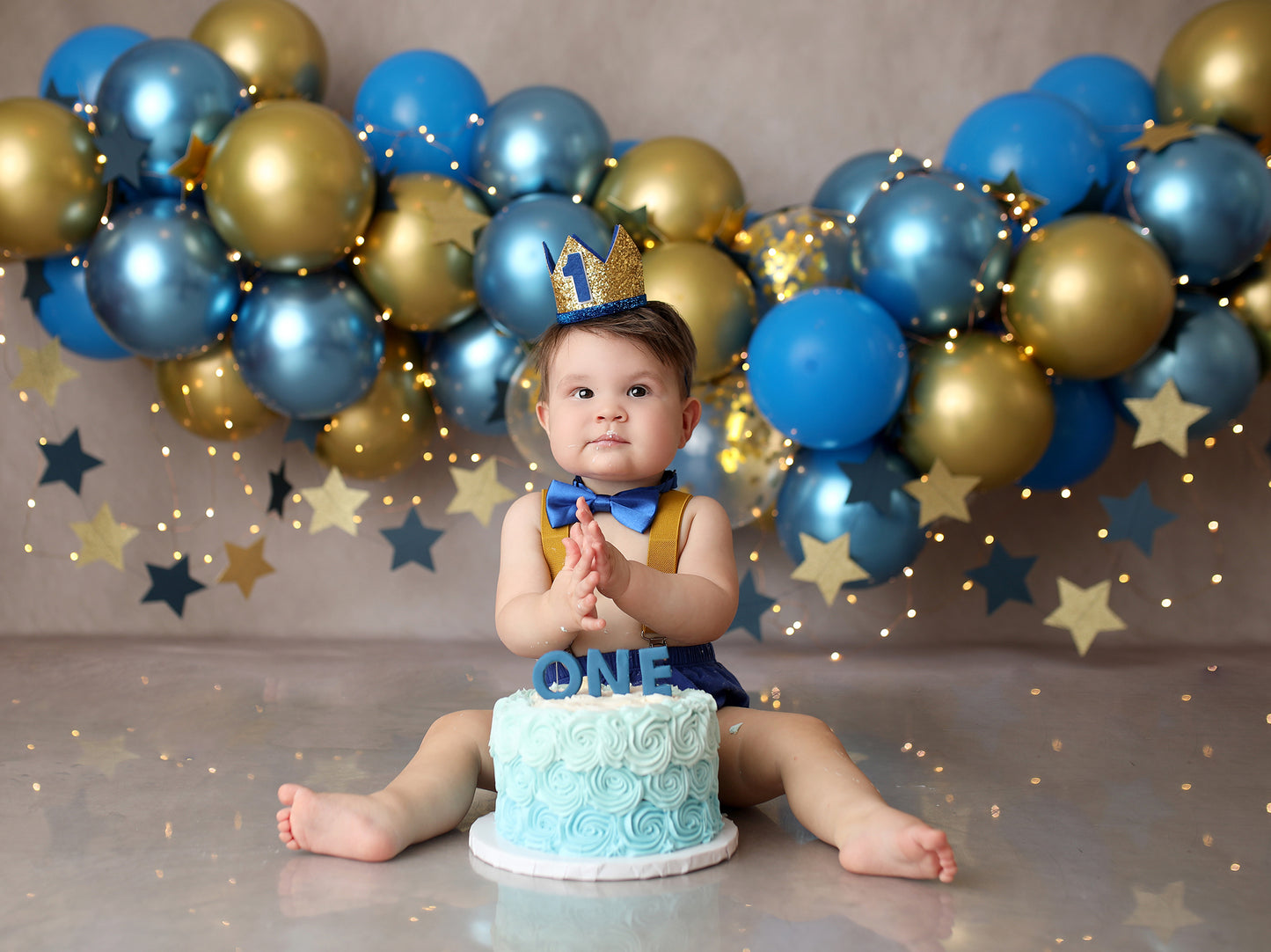 Mr. ONEderful Cake Smash Outfit - beecutebaby