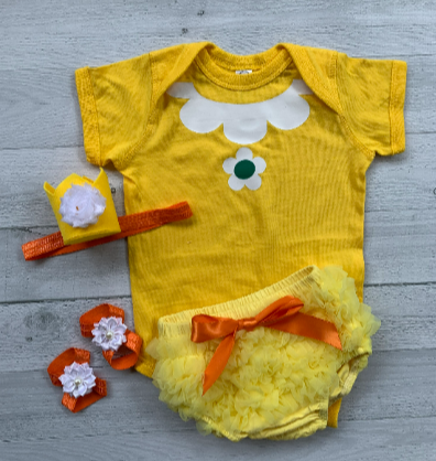 Baby Princess Daisy Girl Costume - beecutebaby