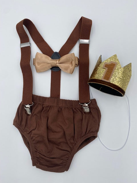 Fawn Smash Cake Outfit - beecutebaby