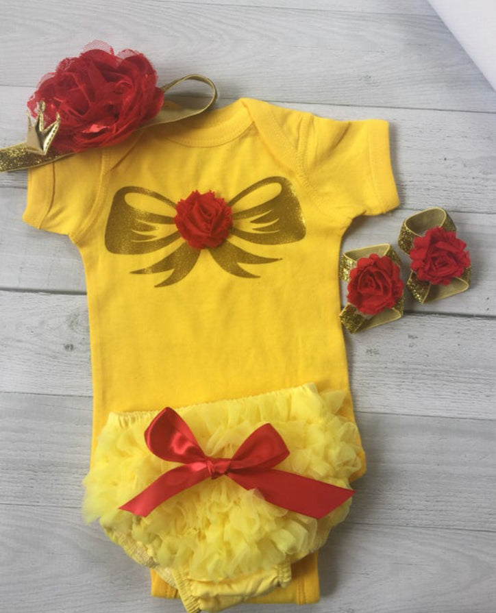 Beauty and the Beast Belle Baby Costume - beecutebaby