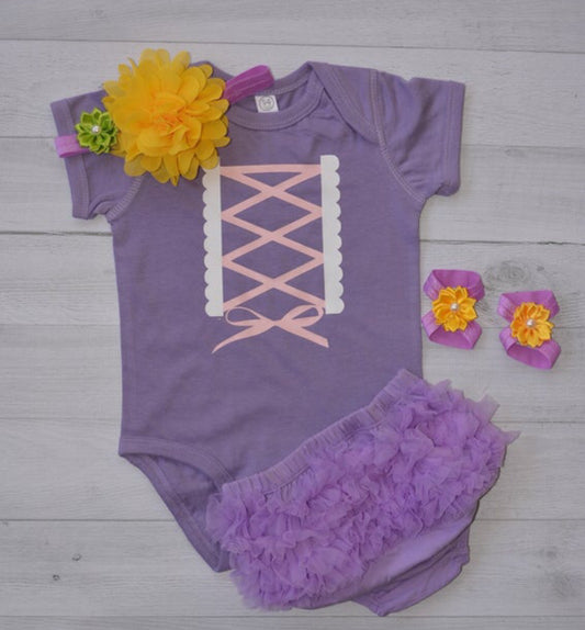 Rapunzel Baby Costume - beecutebaby