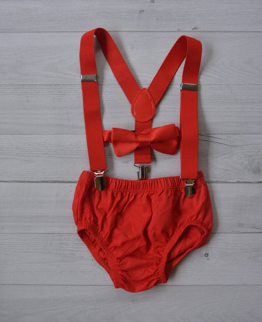 Red Cake Smash Set - beecutebaby