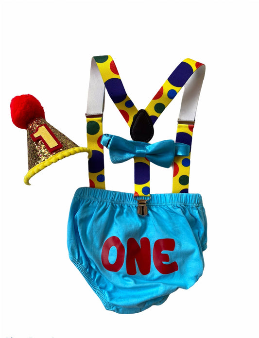 Circus Cake Smash Outfit - beecutebaby