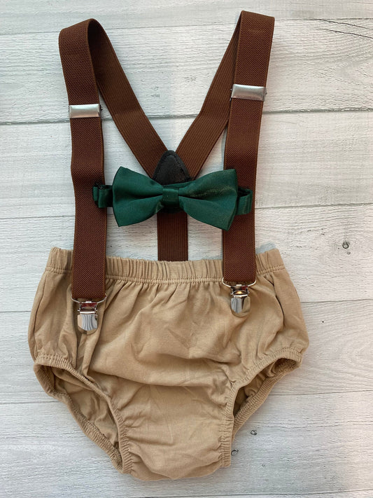 Tan & brown Cake Smash Set - beecutebaby