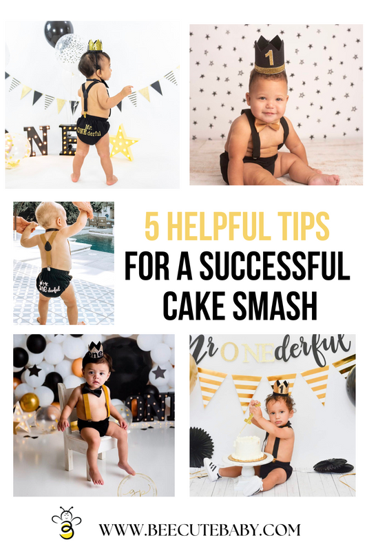 5 Helpful Tips for a Successful Cake Smash Photoshoot