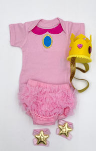 Peach Princess baby  Costume