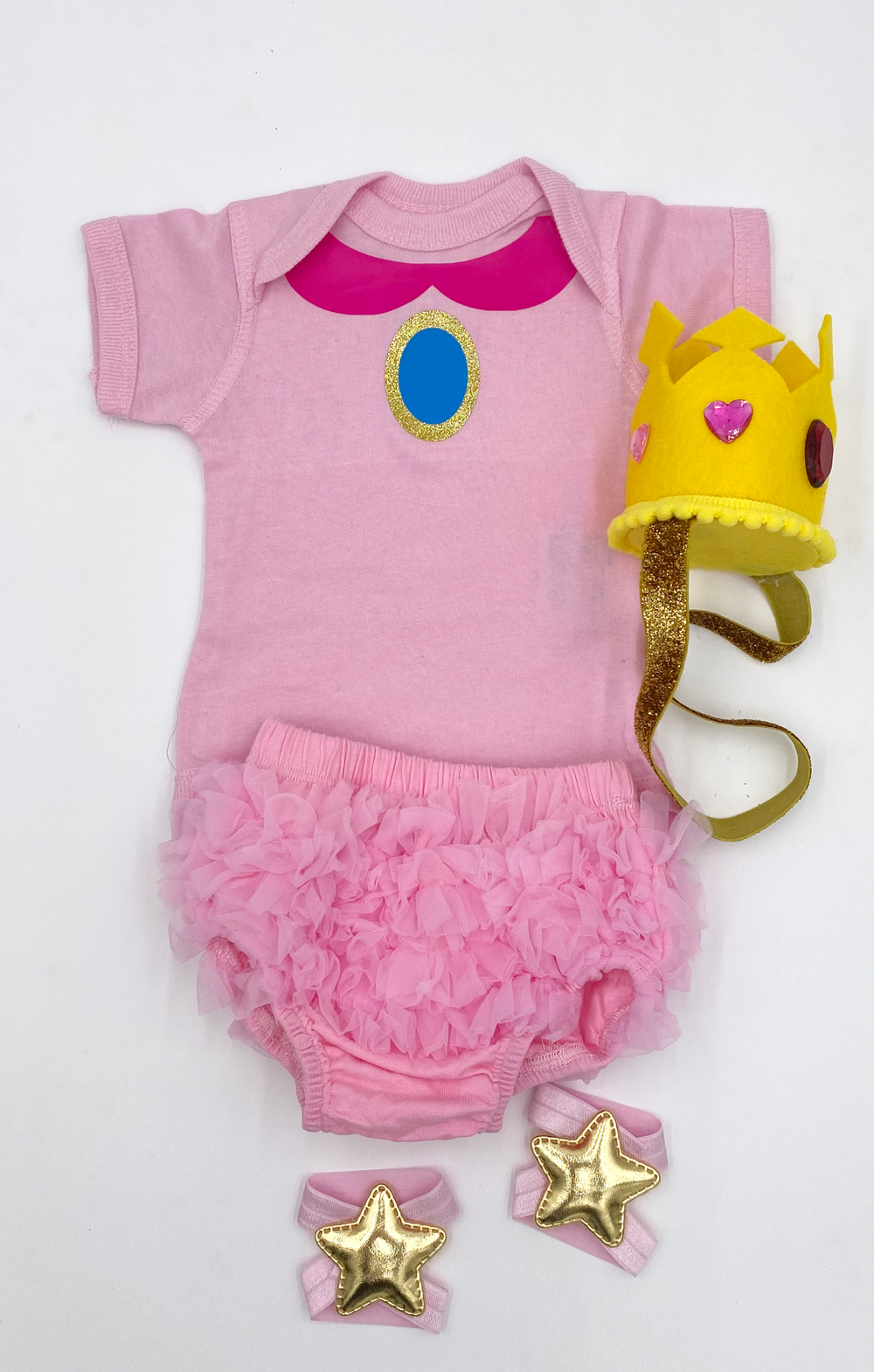 baby princess peach costume