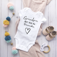 Personalized Announcement Baby Bodysuit
