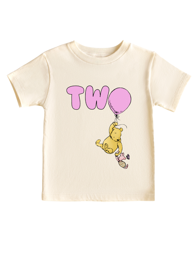 Birthday girl toddler Winnie Pooh second Birthday t-shirt, Disney trip toddler baby t-shirt. - beecutebaby