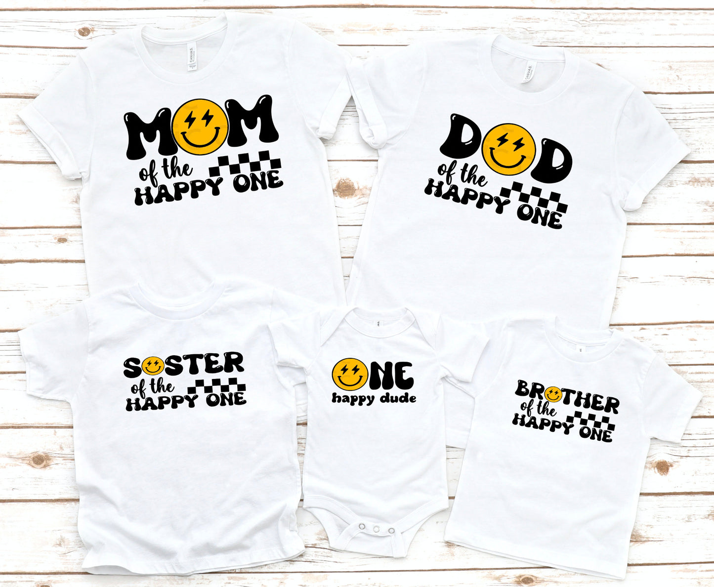 Matching Family Birthday Shirts, Personalized Birthday Crew Shirts by Bee Cute Baby