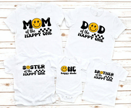 Matching Family Birthday Shirts, Personalized Birthday Crew Shirts by Bee Cute Baby