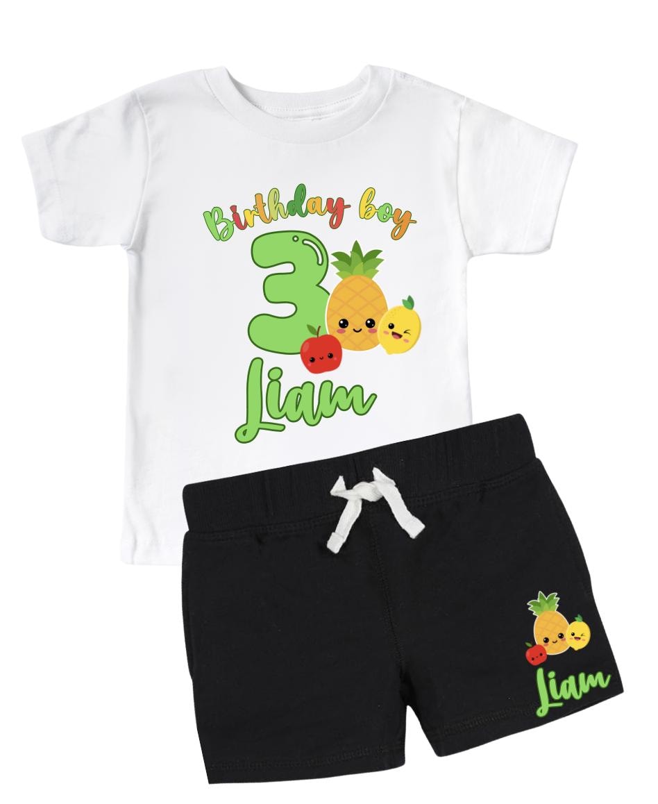 Personalized Birthday Shirt, First Birthday Shirt, Baby Toddler Party Outfit by Bee Cute Baby