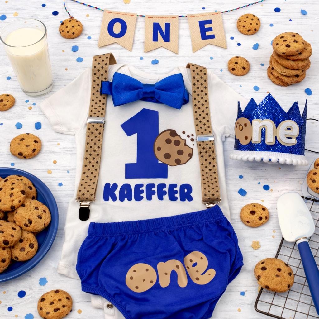 Monster Birthday Shirt, Personalized First Birthday Shirt, Baby Toddler Outfit by Bee Cute Baby