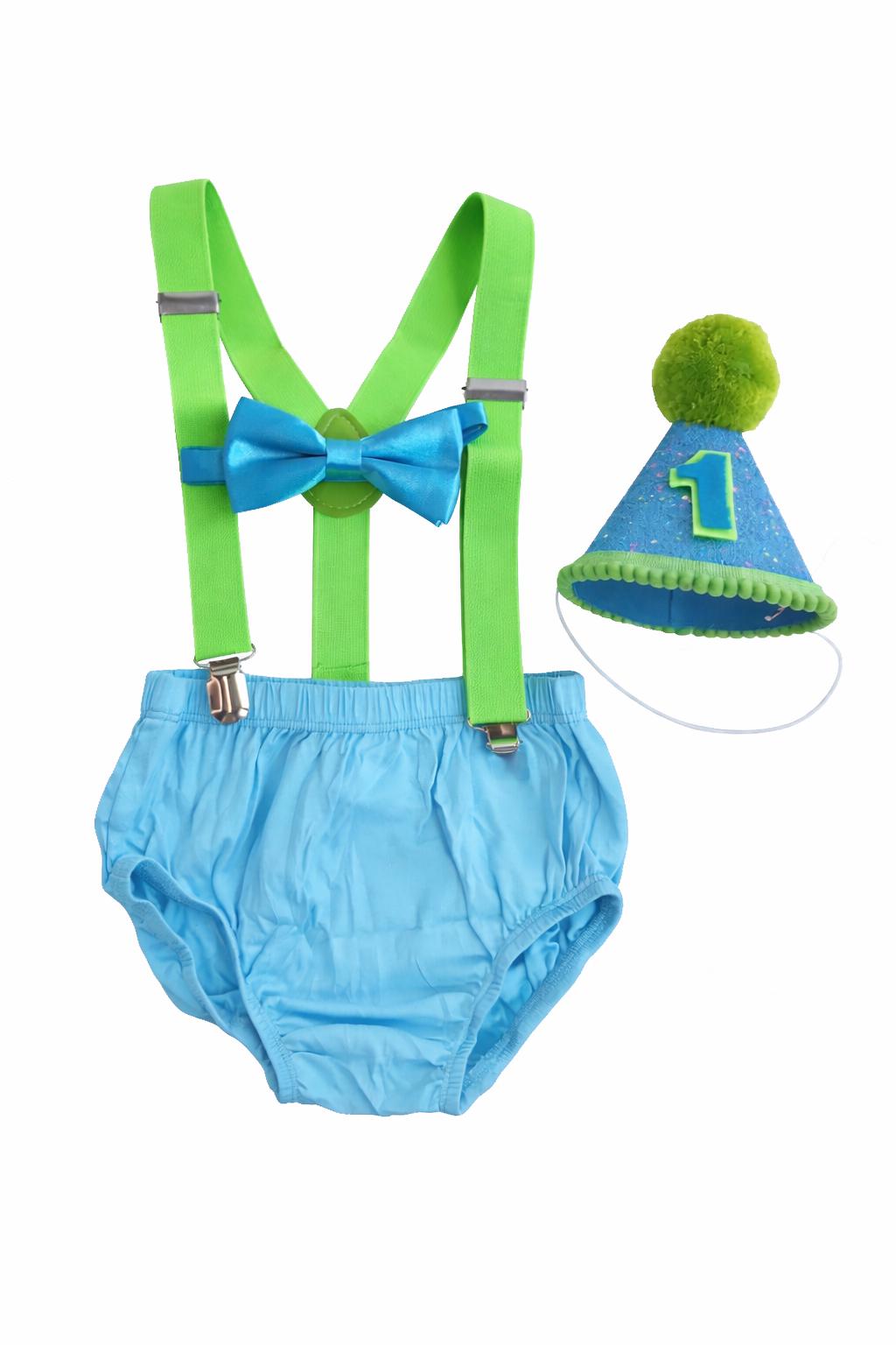 Monster Cake Smash Outfit, Personalized First Birthday Outfit, Birthday Photo Set by Bee Cute Baby