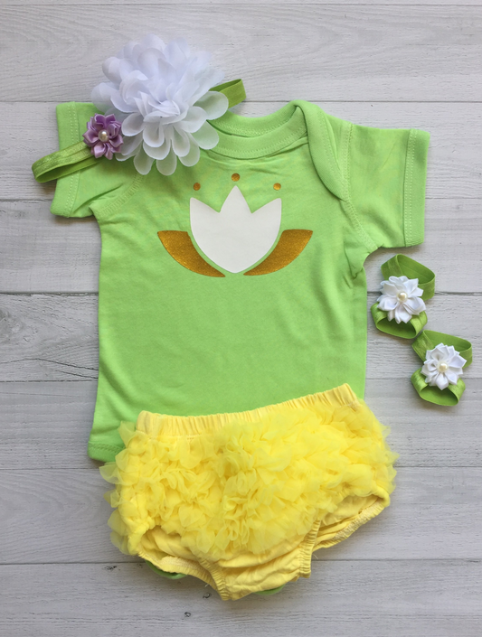 Princess of the frog Baby Costume