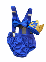 1/2 Birthday Cake Smash Outfit
