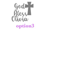 Personalized Baptism Outfit After Party. - beecutebaby