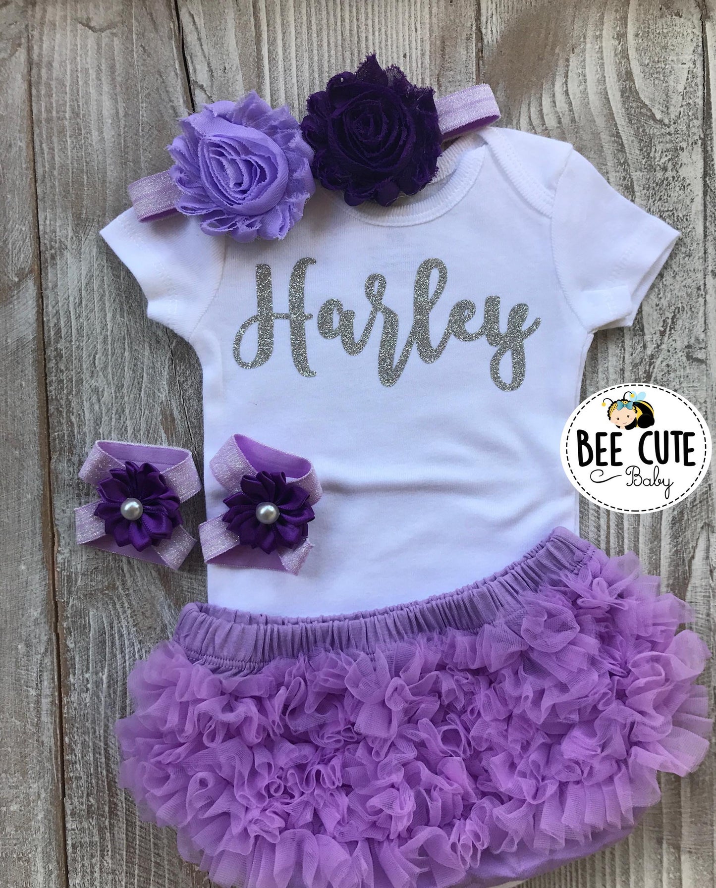 Personalized take home Baby outfit - beecutebaby