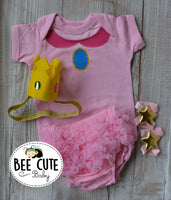 Peach Princess baby  Costume - beecutebaby
