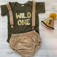 Wild One Baby Outfit